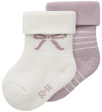 Name It Socks - 2-Pack - NbfRifia - Keepsake Lilac/Cloud Dance