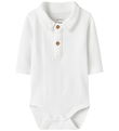 Name It Polo body l/s - NbmRobo - Bright White Name It Polo body l/s - NbmRobo - Bright White
