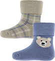 Chaussettes Name It - 2 Pack - NbmRimmos - Fossile/Silex d'Islan Chaussettes Name It - 2 Pack - NbmRimmos - Fossile/Silex d'Islan