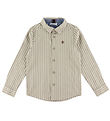 Name It Shirt - NkmRekid - Iceland Fossil/Thin Stripe in Delici