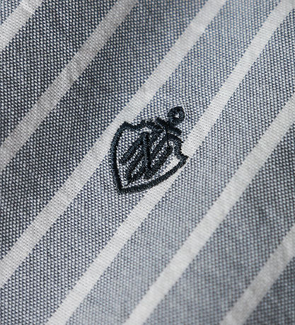 Name It Skyrta - NkmRekid - Flint Stone/Þunnt Stripe Í björtu hv