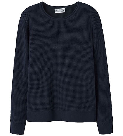 Name It Blouse - Knitted - Rib - NkmViklas - Navy Blazer Name It Blouse - Knitted - Rib - NkmViklas - Navy Blazer