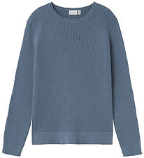 Name It Blouse - Gebreid - Rib - NkmViklas - Vuursteen Stone Name It Blouse - Gebreid - Rib - NkmViklas - Vuursteen Stone