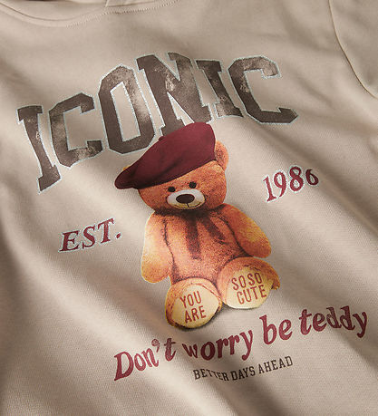 Name It Hoodie - NkfRycca - Cement Name It Hoodie - NkfRycca - Cement