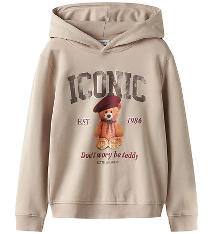 Name It Hoodie - NkfRycca - Cement Name It Hoodie - NkfRycca - Cement