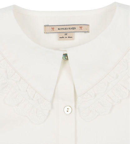 Chemise Konges Sløjd - Collier Coeur - Optique White