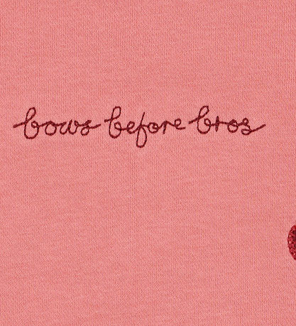 Konges Sløjd Sweatshirt - Lou Bow - Strawberry Ice w. Loops