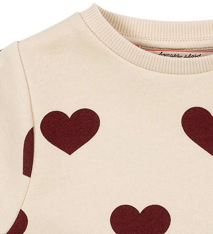 Robe en Molleton Konges Sløjd - Lou - Dégustation Coeur Robe en Molleton Konges Sløjd - Lou - Dégustation Coeur