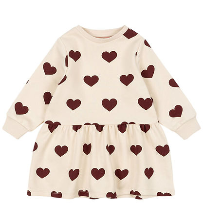 Robe en Molleton Konges Sløjd - Lou - Dégustation Coeur Robe en Molleton Konges Sløjd - Lou - Dégustation Coeur