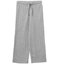 Pantalon Sofie Schnoor - LovaSK - Gris Chiné av. Pointelle Pantalon Sofie Schnoor - LovaSK - Gris Chiné av. Pointelle