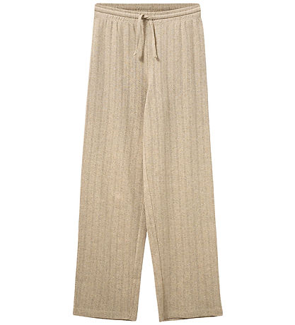 Pantalon Sofie Schnoor - LovaSY - Beige av. Pointelle Pantalon Sofie Schnoor - LovaSY - Beige av. Pointelle