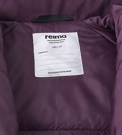 Reima Snowsuit - Kurikka - Deep Purple Reima Snowsuit - Kurikka - Deep Purple
