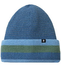 Reima Beanie - Wool/Polyester - Rib/Knitted - Hippa - Blue Ocean Reima Beanie - Wool/Polyester - Rib/Knitted - Hippa - Blue Ocean