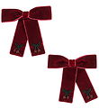 Konges Sløjd Bow Hair Clips - 8 cm - Juliette - 2-Pack - Rio Ed Konges Sløjd Bow Hair Clips - 8 cm - Juliette - 2-Pack - Rio Ed