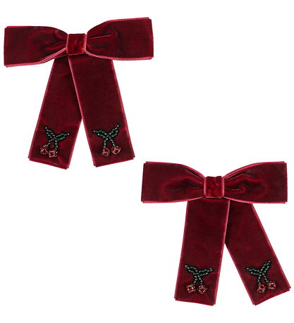Konges Sløjd Haarschleife - 8 cm - Juliette - 2er-Pack - Rio Ed