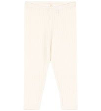 Konges Sløjd Trousers - Minnie - Buttercream w. Pointelle Konges Sløjd Trousers - Minnie - Buttercream w. Pointelle