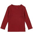 Konges Sløjd Blouse - Minnie - Red Dahlia w. Pointelle