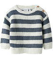 Name It Blouse - Knitted - NbmOlfert - Cloud Dancer/Flintstone Name It Blouse - Knitted - NbmOlfert - Cloud Dancer/Flintstone