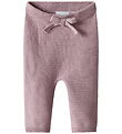 Name It Leggings - Strick - NbfOda - Andenken Lilac