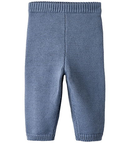 Name It Leggings - Knitted - NbmOffe - Flint Stone