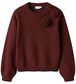 Name It Blouse - Knitted - NkfOdessana - Burgundy Name It Blouse - Knitted - NkfOdessana - Burgundy