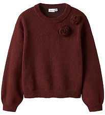 Name It Blouse - Gebreid - NkfOdessana - Burgundy Name It Blouse - Gebreid - NkfOdessana - Burgundy