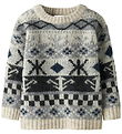 Name It Blouse - Knitted - NmmOddur - Cloud Dancer
