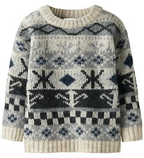 Name It Blouse - Knitted - NmmOddur - Cloud Dancer Name It Blouse - Knitted - NmmOddur - Cloud Dancer