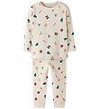 Name It Pyjama Set - 2 Parts - NmnVismas - Whitecap Grey/Xmas AO