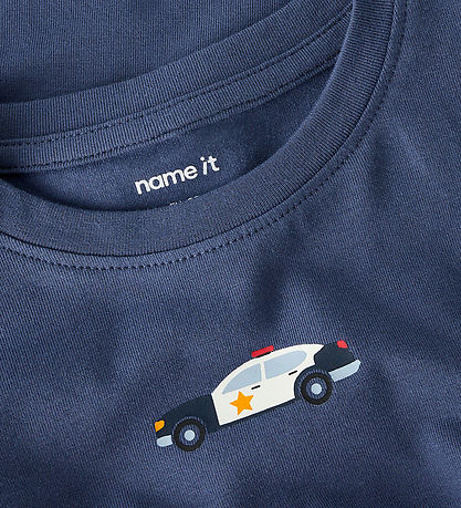 Name It Blússa - NmmOpallan - Blue Indigo