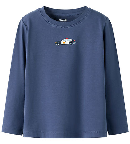 Name It Blússa - NmmOpallan - Blue Indigo
