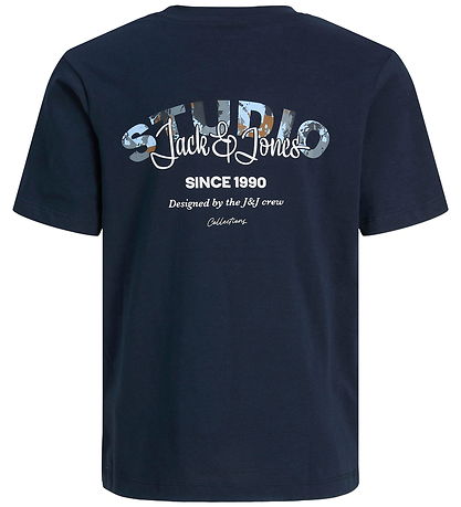 Jack & Jones Stuttermabolur - JjYuki - Sky Captain