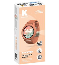 Kidywolf Wristwatch - K-watch - Smartwatch - Coral Kidywolf Wristwatch - K-watch - Smartwatch - Coral