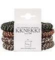 Kknekki Elastic Hair Bands - 4-Pack - Green/Brown Kknekki Elastic Hair Bands - 4-Pack - Green/Brown