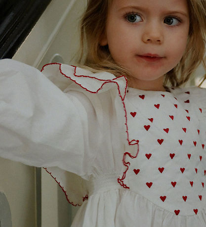 Robe Konges Sløjd - Coeur - Pure White Robe Konges Sløjd - Coeur - Pure White