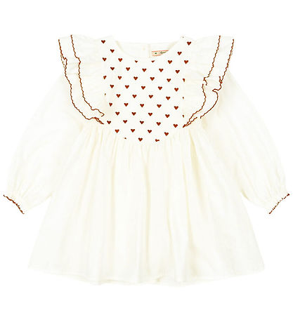 Robe Konges Sløjd - Coeur - Pure White Robe Konges Sløjd - Coeur - Pure White