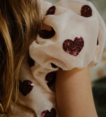 Konges Sløjd Tüllkleid - Heartlily - Amour Plum