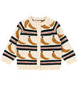 Konges Sløjd Cardigan - Wool/Polyamide - Billi - Banana Konges Sløjd Cardigan - Wool/Polyamide - Billi - Banana