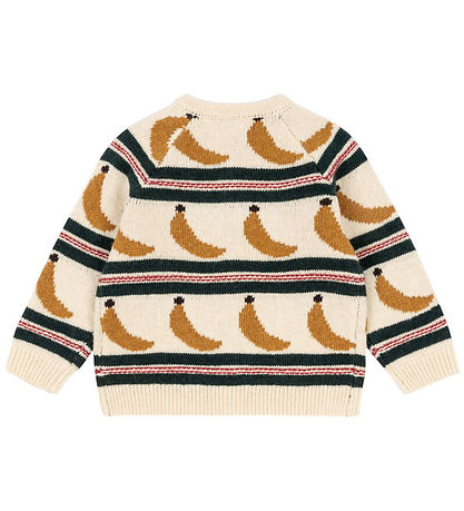 Konges Sløjd Cardigan - Ull/Polyamid - Billi - Banana