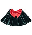 Konges Sløjd Skirt - Velvet - Gia Bow - Pine Grove