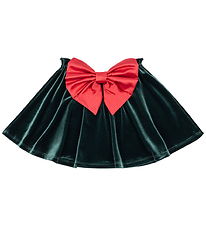 Konges Sløjd Skirt - Velvet - Gia Bow - Pine Grove