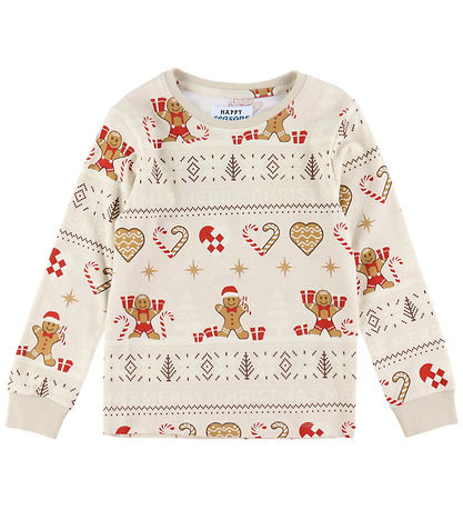 Jule-Sweaters Pajama Set - Christmas Cookie - Beige