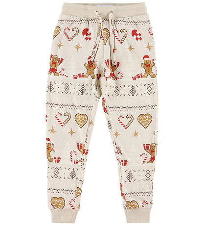 Jule-Sweaters Pajama Set - Christmas Cookie - Beige