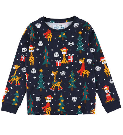 Jule-Sweaters Pajama Set - Christmas Giraffes