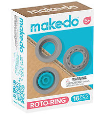 MakeDo Tool for Cardboard - Roto-Ring - 16 Parts