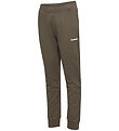 Hummel Trousers - hmlJR Regular ADJ Waist Pants - Dark Night