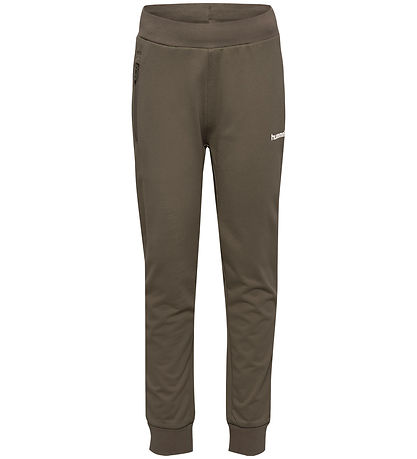 Hummel Trousers - hmlJR Regular ADJ Waist Pants - Dark Night