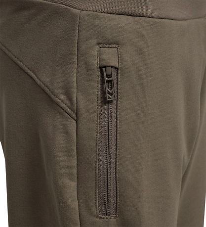 Hummel Trousers - hmlJR Regular ADJ Waist Pants - Dark Night