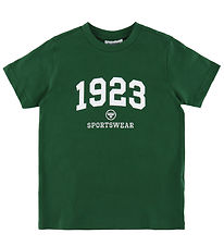 Hummel T-shirt - hmlJR Graphic 1923 - Dark Green