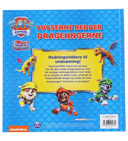 Forlaget Carlsen Book - The Puppies Save the Baby Dragons - Paw  Forlaget Carlsen Book - The Puppies Save the Baby Dragons - Paw